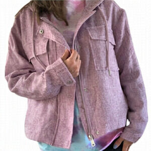 Avec Les Filles Cropped Y2K 90's Streetwear Anthropologie Jacket  - Women's